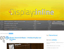 Tablet Screenshot of display-inline.fr